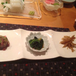 和座檜 - お通し