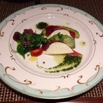 シリウス - 201409  シリウス  ★スペシャルプライスディナー（税込6480円 サービス料10%別）★マグロとアボカドのカプレーゼ仕立て