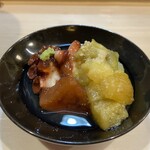 うを徳 - 久里浜の蛸柔らか煮・焼き茄子