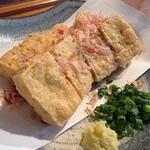 地酒屋のぼる - 厚揚げ