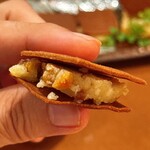 西山TAXI - 自家製八ツ橋いちじくバター