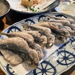 地酒屋のぼる - 豆鯵の唐揚げ