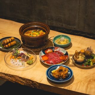 飲み放題付きTOKIコース