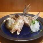 こころや - メイチ鯛カマ塩焼きアップ
