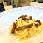 SALONE TOKYO - コクのある美味しいカルボナーラでした。
