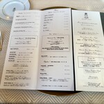 SALONE TOKYO - メニュー