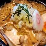 山形蕎麦 石邸 - 鷄中華イカ下足天セット(1,500円)