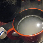 みのち庵 - 蕎麦湯