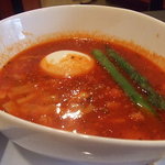 喰物問屋 - つけナポリタンのトマトソース