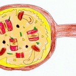 ノードボカルカフェ - ベーコンとキノコのオイル煮込み