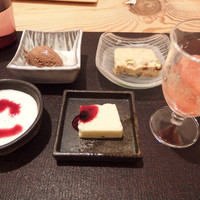 Restaurant つじ川 - デザート5種類