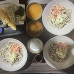 蕎麦 やすたけ - 天ぷら付きおろしざんまい