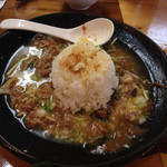 讃州手打ちうどん 我龍 - 2014年9月Oi!ラーメン企画
      夏バテ解消麺
      追い飯には、天かす、生姜、フライドオニオン