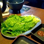 焼肉ぐりぐり家 - サンチェは食べ放題！