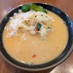 壱角家 - スープ並々ライス