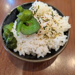 壱角家 - ライス2杯目