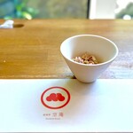 酒楽亭 空庵 - 新キャベツと燻製鴨フレーク