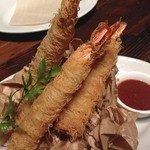 かりかりのフライドシュリンプ