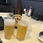 ホルモン家族 かつら - サッポロ赤星