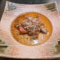 鉄板焼きすき焼きしゃぶしゃぶ いちふじ - ホタテ焼き