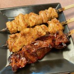 炭火やきとり・串　きたがわ   - 