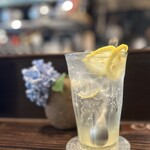 カフェ香咲 - 自家製レモンスカッシュ