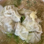 江ちゃんラーメン - ニンニクは最後も１個