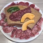 焼肉家けんちゃん - 和牛贅沢盛半額【DM特典】 ¥3289