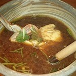 味人 - 渡り蟹の赤だし