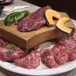 焼肉家けんちゃん - 和牛贅沢盛半額【DM特典】 ¥3289