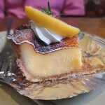 レ・ボ・プロヴァンス - 断面とりたかったのに,もう食べられてしまったタルト(≧▽≦)