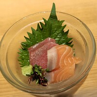 大山鶏と鮮魚 居酒屋 まいか - 刺身2種盛