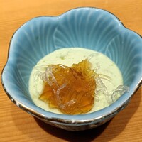 大山鶏と鮮魚 居酒屋 まいか - 枝豆豆腐ポン酢ジュレ