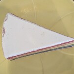 松竹圓カフェ - レインボーケーキ　850円
