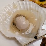 グラスコート - 帆立片貝のオーブン焼き