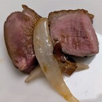 グラスコート - 鴨胸肉のソテー