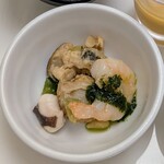 グラスコート - シーフードのカクテル　和風ジェノベーゼ