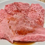横浜焼肉kintan - 黒毛和牛上カルビ、黒毛和牛ランイチ、黒毛和牛シンタマ、黒毛和牛ロース、黒毛和牛肩ロース