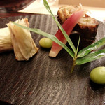 京料理かねき - 穴子八幡巻と東寺巻、新銀杏