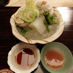 はも落し、明石鯛、剣先いか