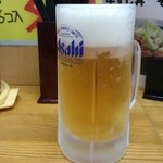 ラーメン幸雅 - 生ビール