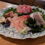 魚忠 - お刺身盛り合わせ　お替り