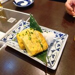 漁火と炭火焼き酒場まつむら - お蕎麦屋さんの玉子焼き