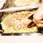 月島もんじゃ こぼれや 浅草 - 