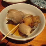 居酒屋 武双 - つきだし（バイ貝）