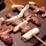 鳥茂 - 特選コース6000円　こめかみ串