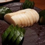 鳥茂 - 特選コース6000円　ぬか漬け