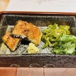 馳走 啐啄一十  - 【写真⑲】海鰻(熊本県)、万願寺唐辛子、胡瓜