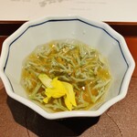 馳走 啐啄一十  - 【写真④】蓴菜(東広島市黒瀬)