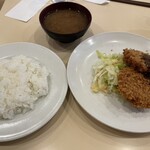洋食屋 大越 - メンチカツライス900円
